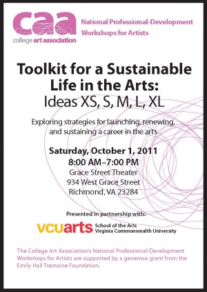 Toolkit for a Sustainable Life in the Arts